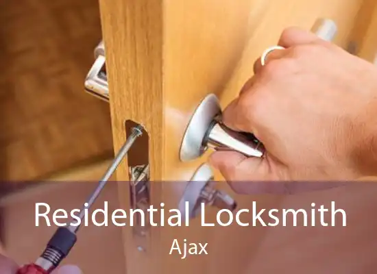 Residential Locksmith Ajax