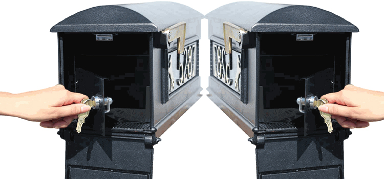Ajax Residential Mailboxes With Lock